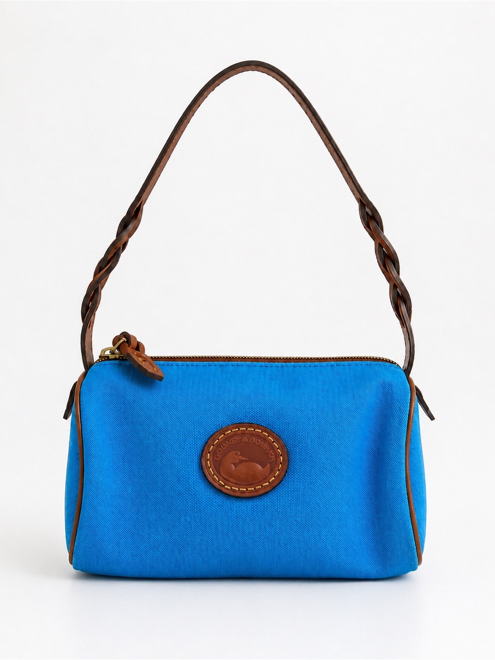 💙 Dooney & Bourke Vintage Y2K Era Small Barrel Bag - Picture 3 of 9